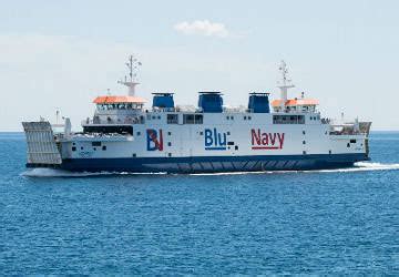 blu navy ferry.